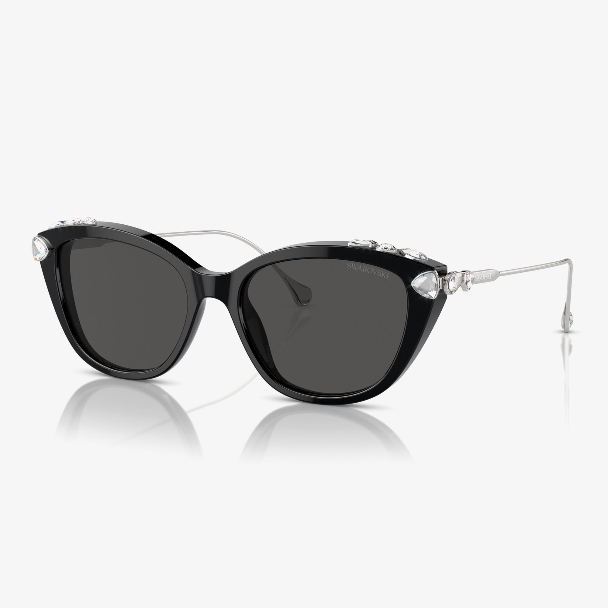 Swarovski 0SK6010 Acetate Kadın Siyah Güneş Gözlüğü