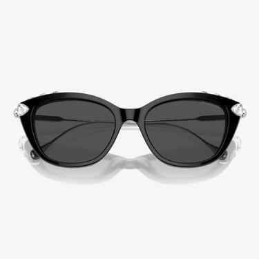  Swarovski 0SK6010 Acetate Kadın Siyah Güneş Gözlüğü