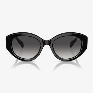  Swarovski 0SK6005 Acetate Kadın Siyah Güneş Gözlüğü