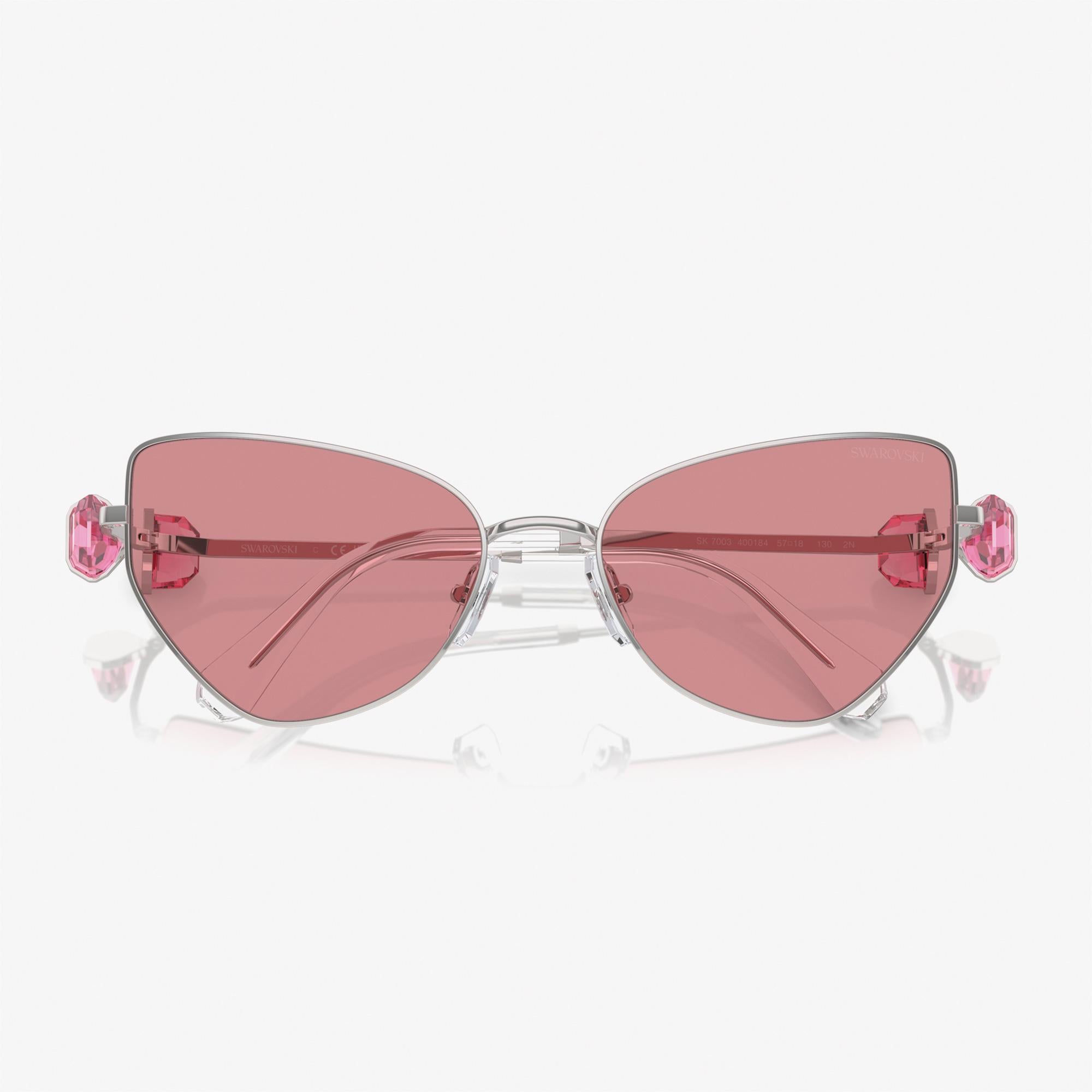 Swarovski 0SK7003 Metal Kadın Gümüş Rengi Güneş Gözlüğü