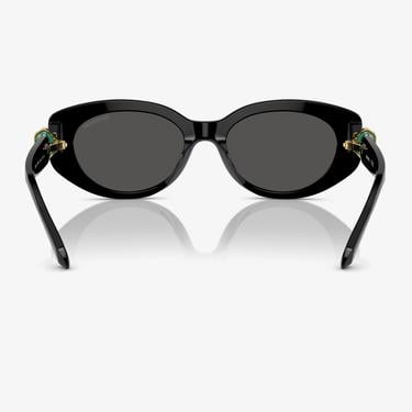  Swarovski 0SK6002 Acetate Kadın Siyah Güneş Gözlüğü