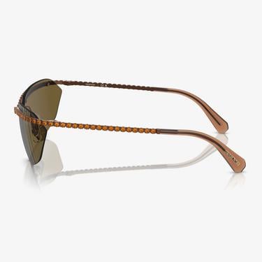  Swarovski 0SK7001 Metal Kadın Kahverengi Güneş Gözlüğü