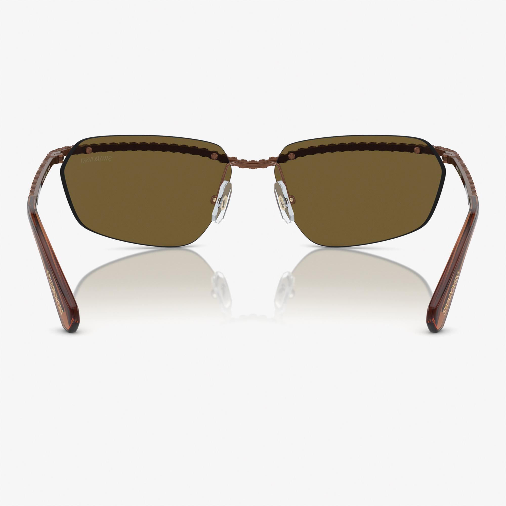 Swarovski 0SK7001 Metal Kadın Kahverengi Güneş Gözlüğü