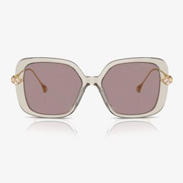  Swarovski 0SK6011 Acetate Kadın Kahverengi Güneş Gözlüğü