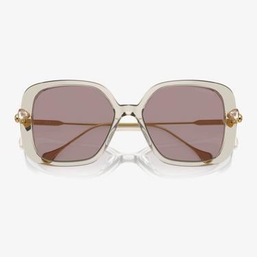  Swarovski 0SK6011 Acetate Kadın Kahverengi Güneş Gözlüğü