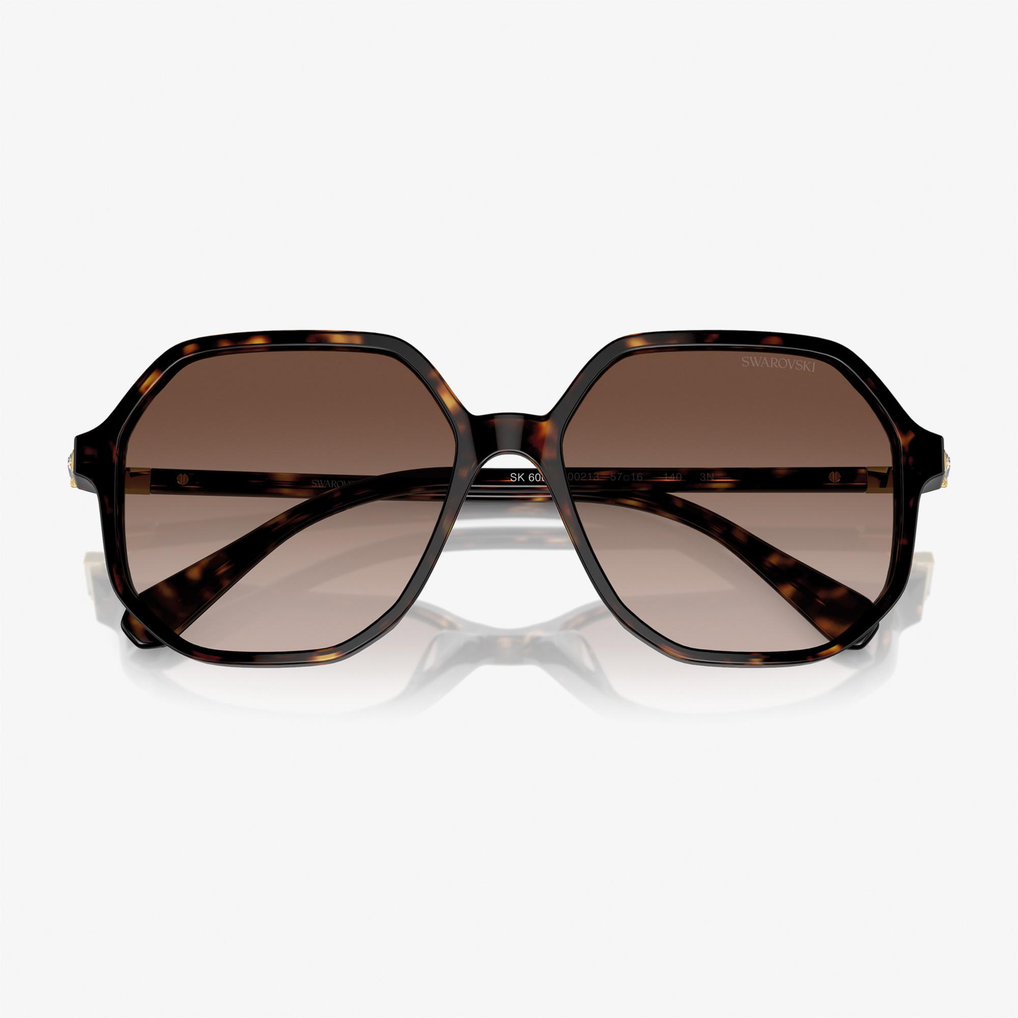 Swarovski 0SK6003 Acetate Kadın Kahverengi Güneş Gözlüğü