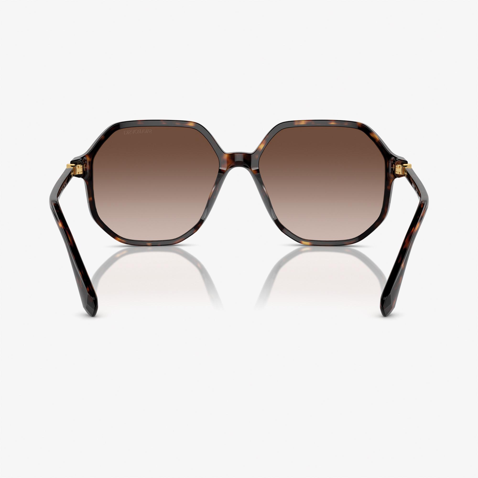 Swarovski 0SK6003 Acetate Kadın Kahverengi Güneş Gözlüğü