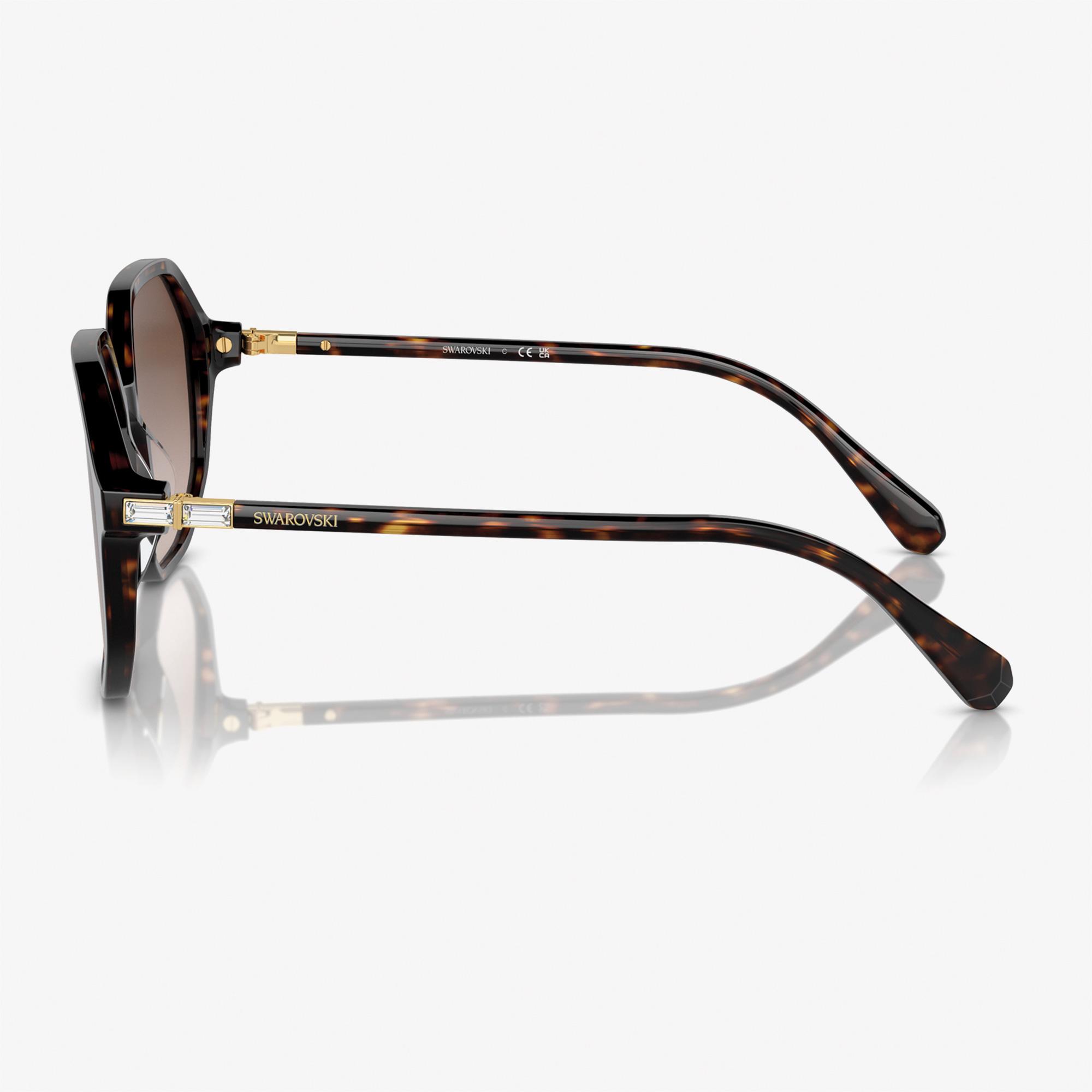 Swarovski 0SK6003 Acetate Kadın Kahverengi Güneş Gözlüğü