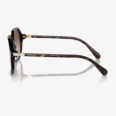  Swarovski 0SK6003 Acetate Kadın Kahverengi Güneş Gözlüğü