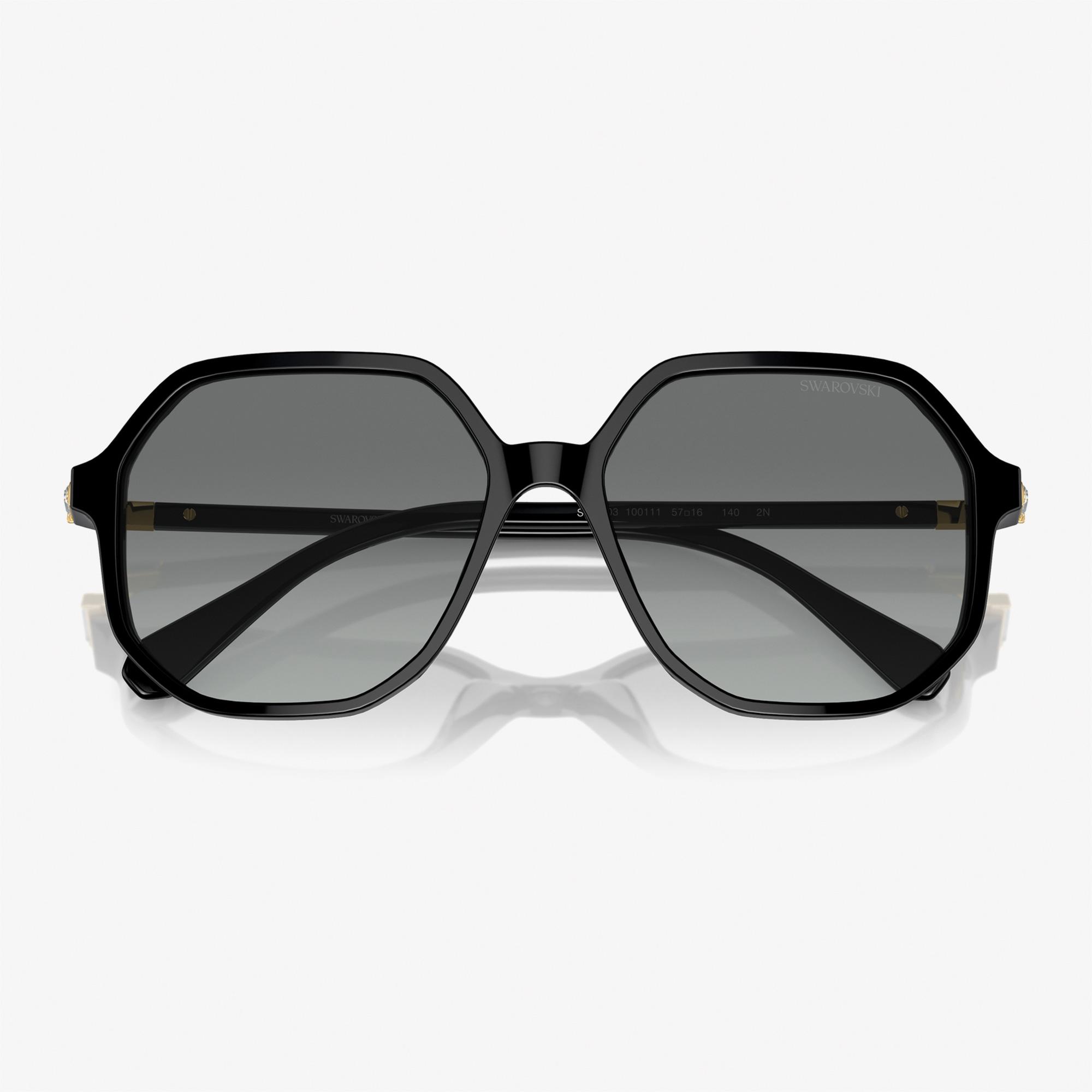 Swarovski 0SK6003 Acetate Kadın Siyah Güneş Gözlüğü