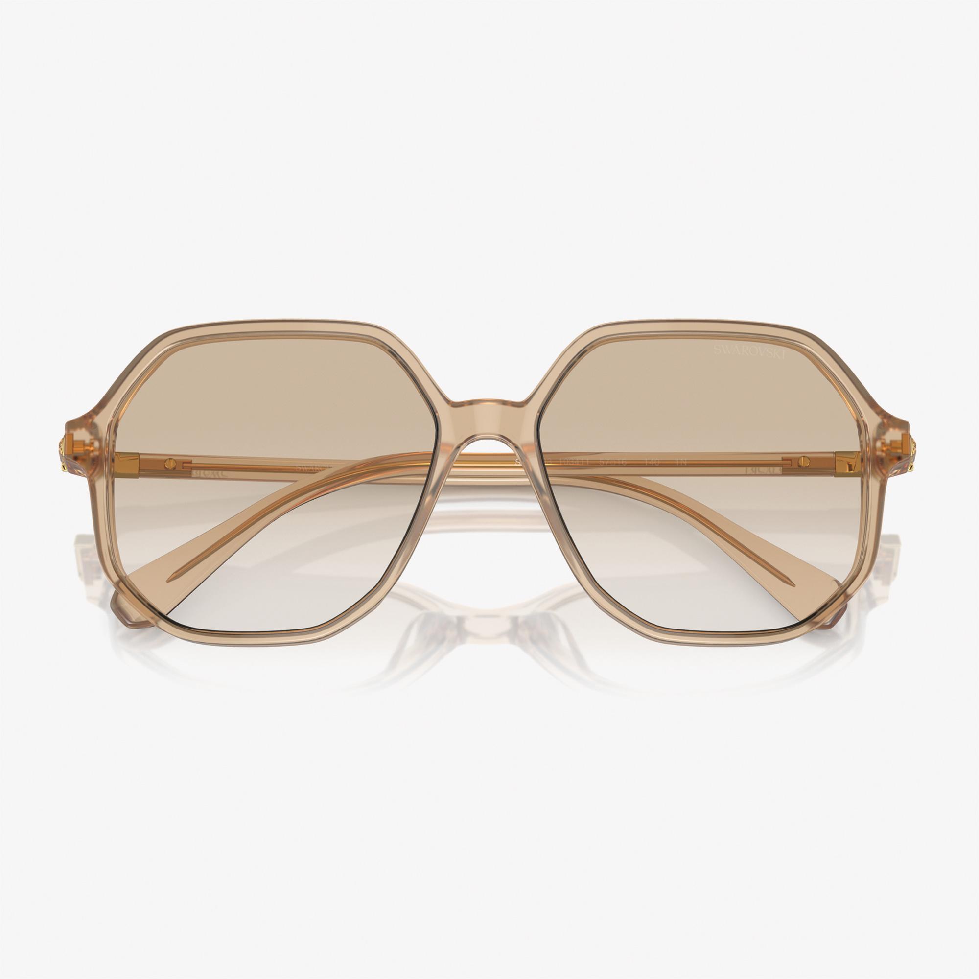 Swarovski 0SK6003 Acetate Kadın Kahverengi Güneş Gözlüğü