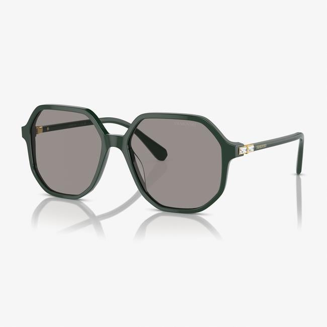  Swarovski 0SK6003 Acetate Kadın Yeşil Güneş Gözlüğü