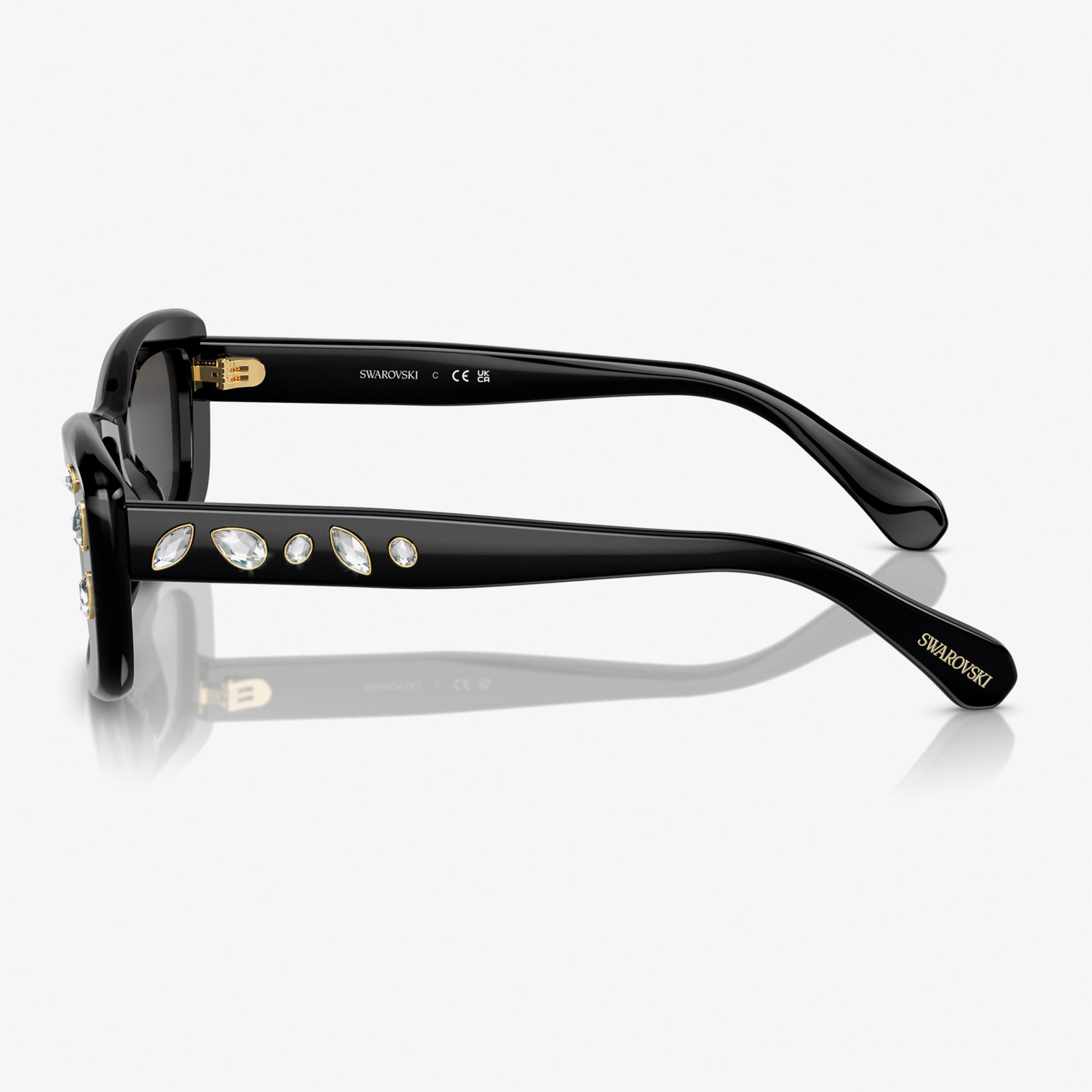 Swarovski 0SK6008 Acetate Kadın Siyah Güneş Gözlüğü