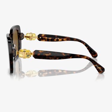  Swarovski 0SK6001 Acetate Kadın Kahverengi Güneş Gözlüğü