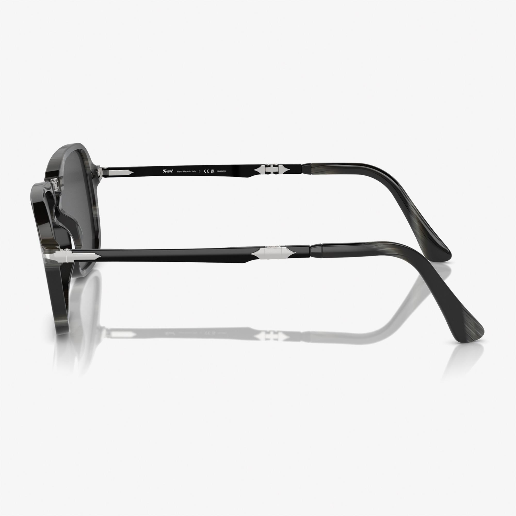 PERSOL 0PO3330S Acetate Unisex Siyah Güneş Gözlüğü