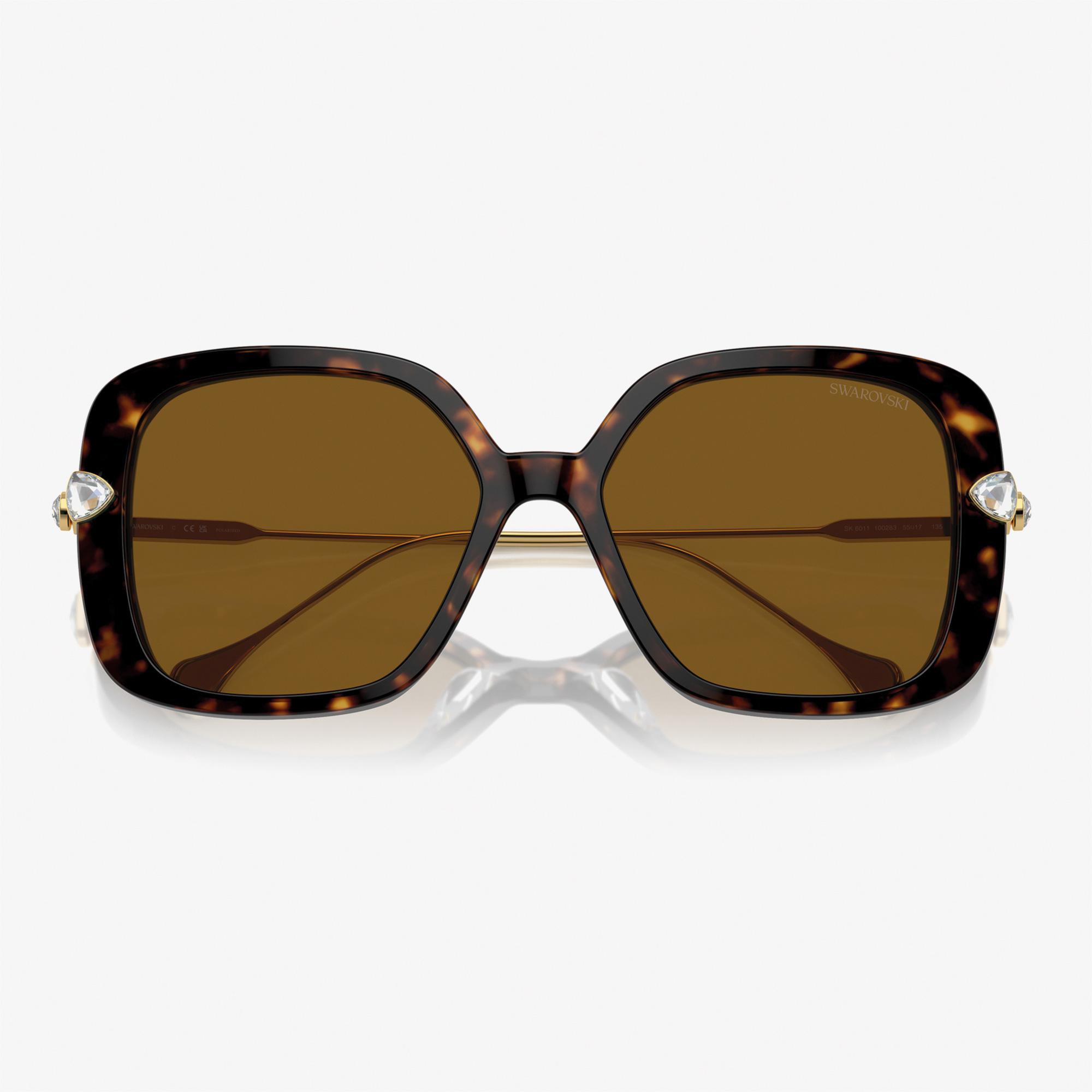 Swarovski 0SK6011 Acetate Kadın Kahverengi Güneş Gözlüğü