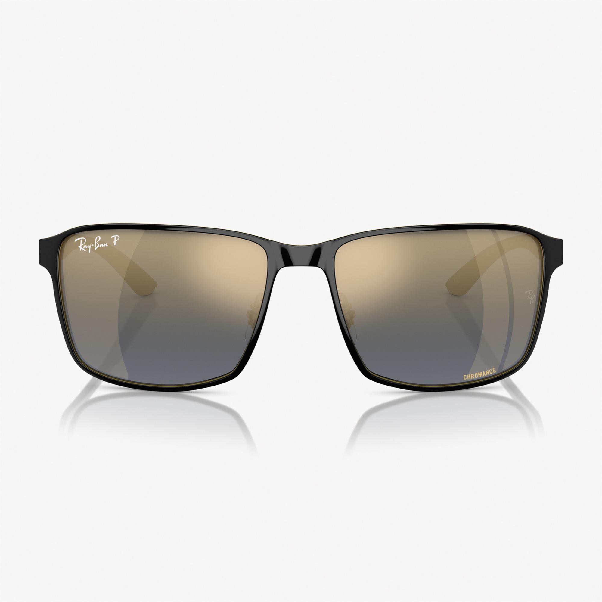 RAY-BAN 0RB3721CH Metal Unisex Siyah Güneş Gözlüğü