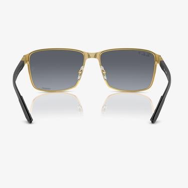  RAY-BAN 0RB3721CH Metal Unisex Siyah Güneş Gözlüğü