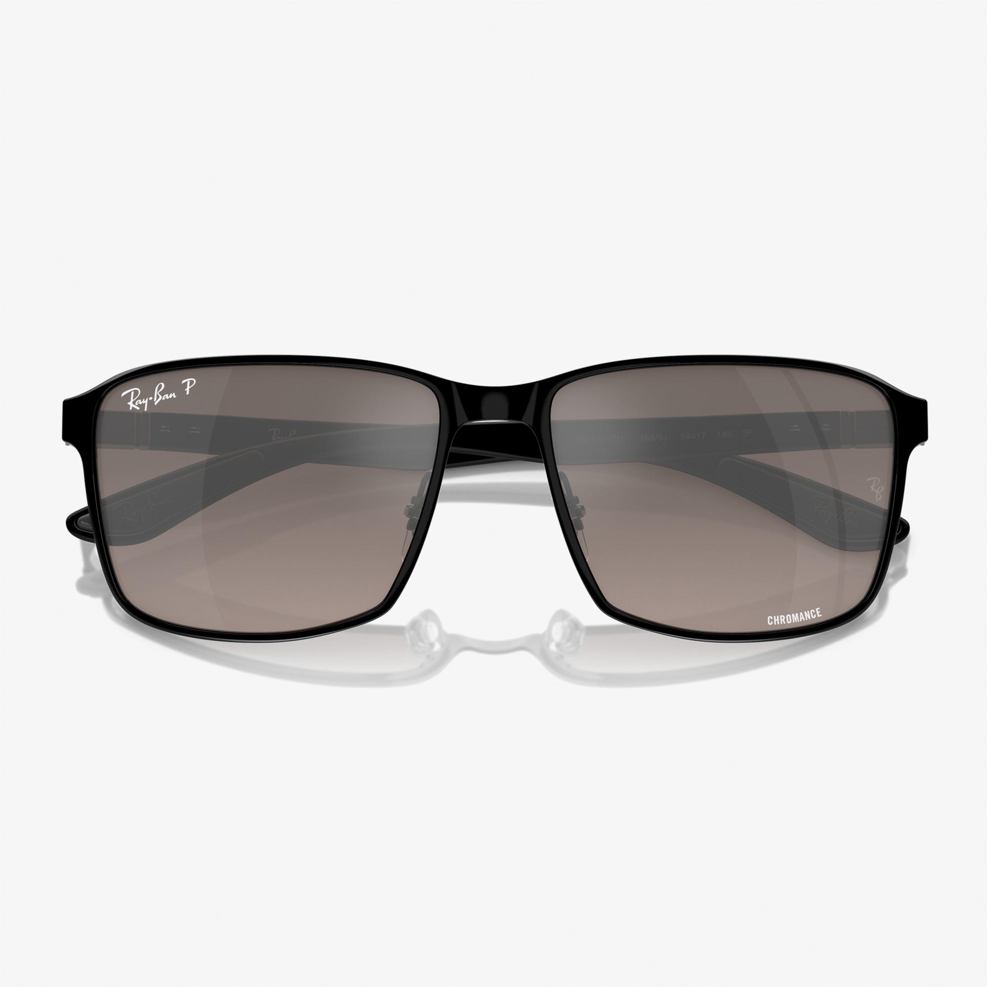 RAY-BAN 0RB3721CH Metal Unisex Siyah Güneş Gözlüğü