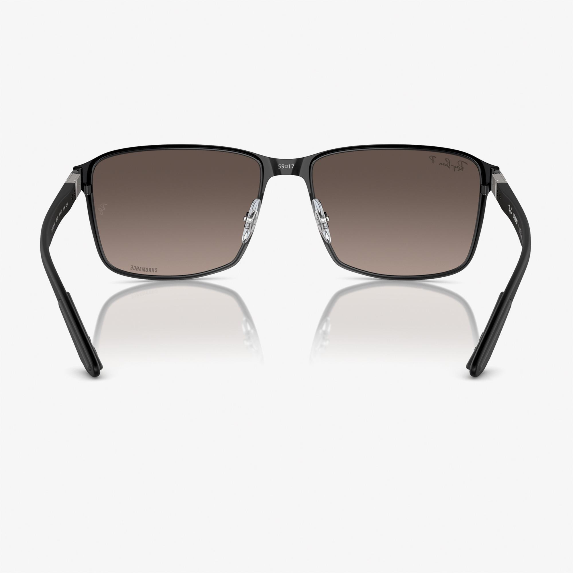RAY-BAN 0RB3721CH Metal Unisex Siyah Güneş Gözlüğü