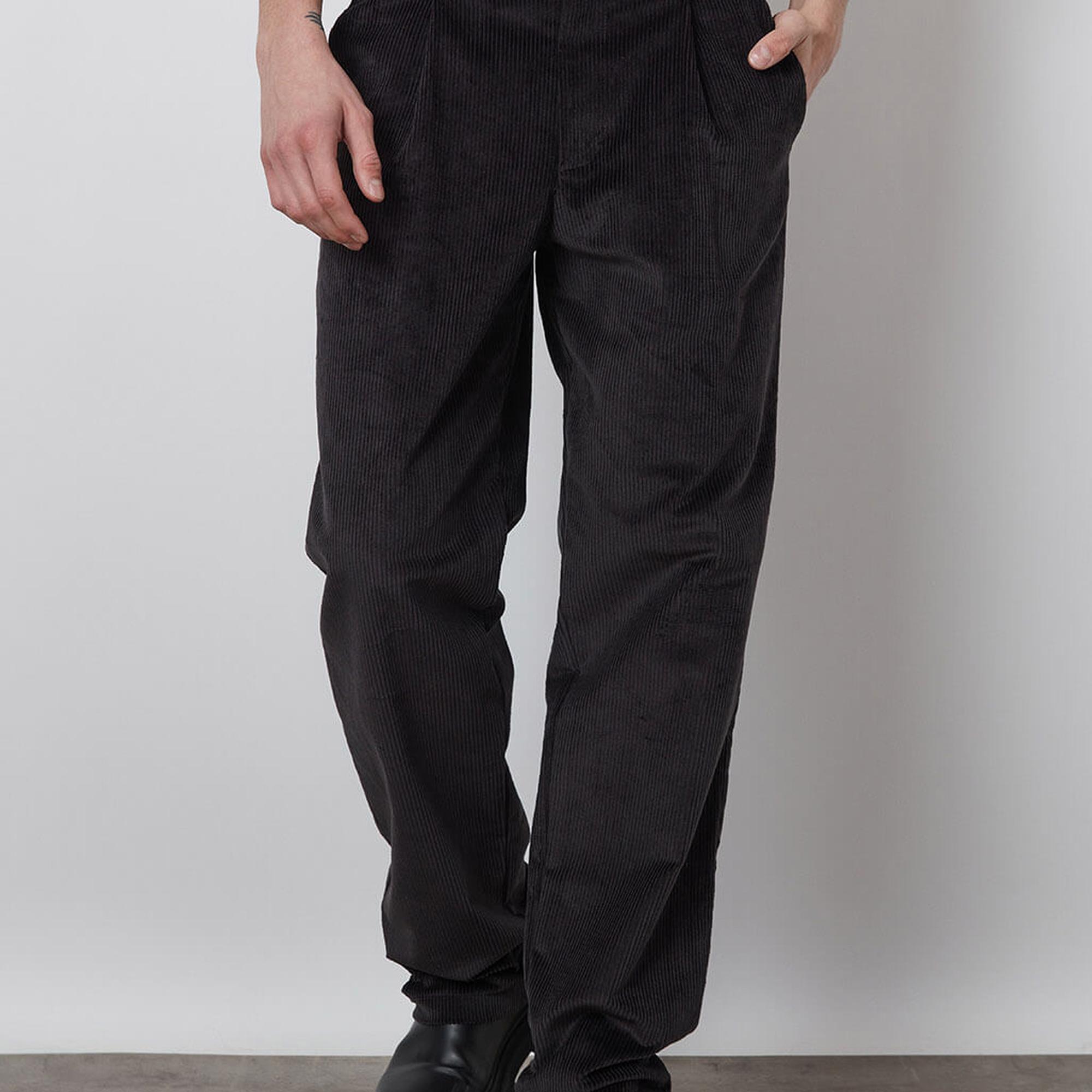 Tek Pile Kadife Pantolon