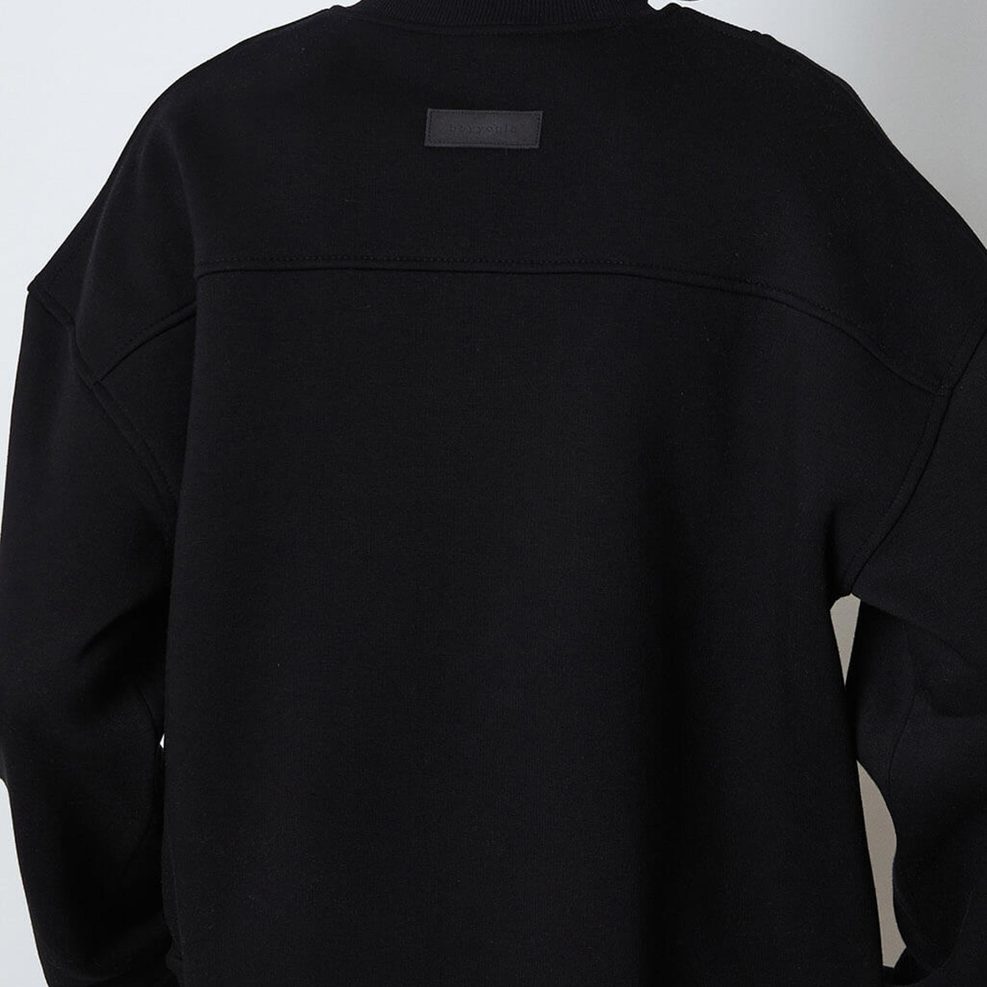 Fermuarlı Oversize Sweatshirt
