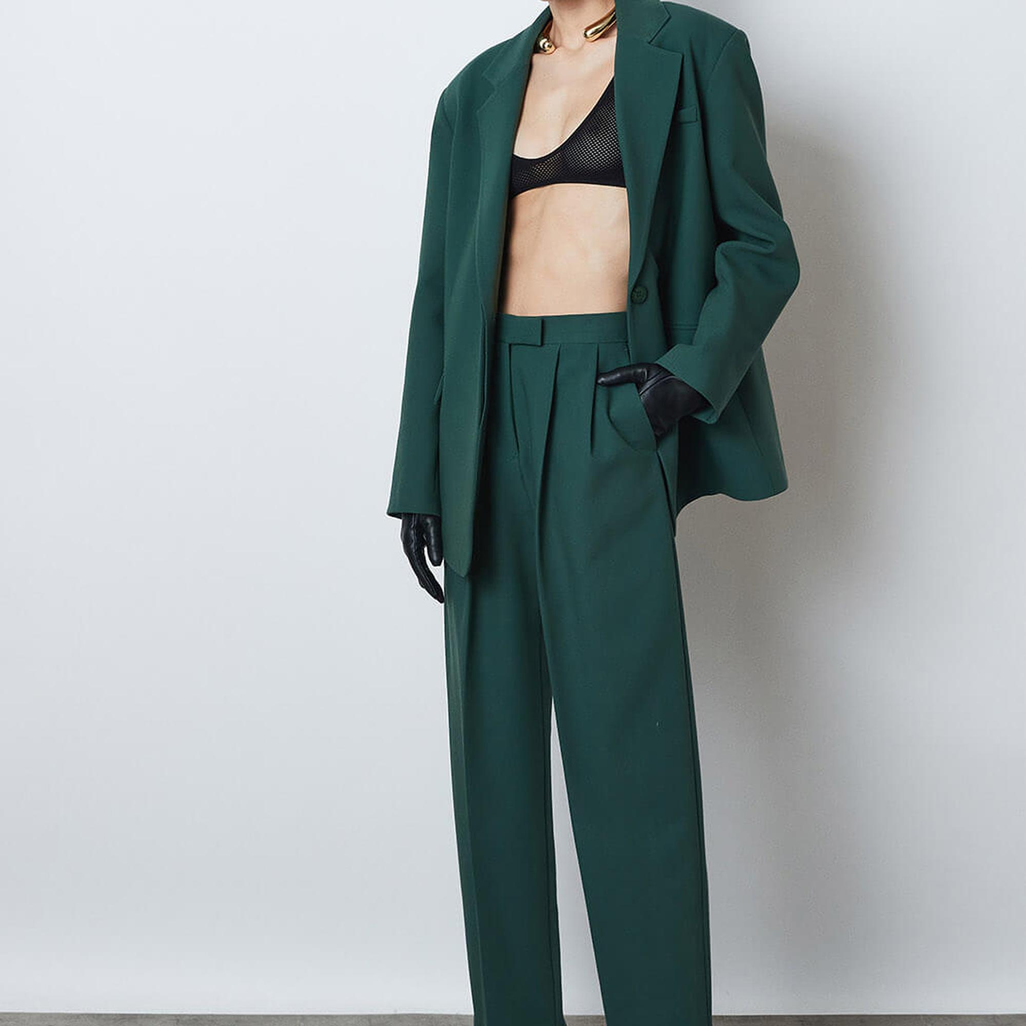 İki Pile Balon Pantolon