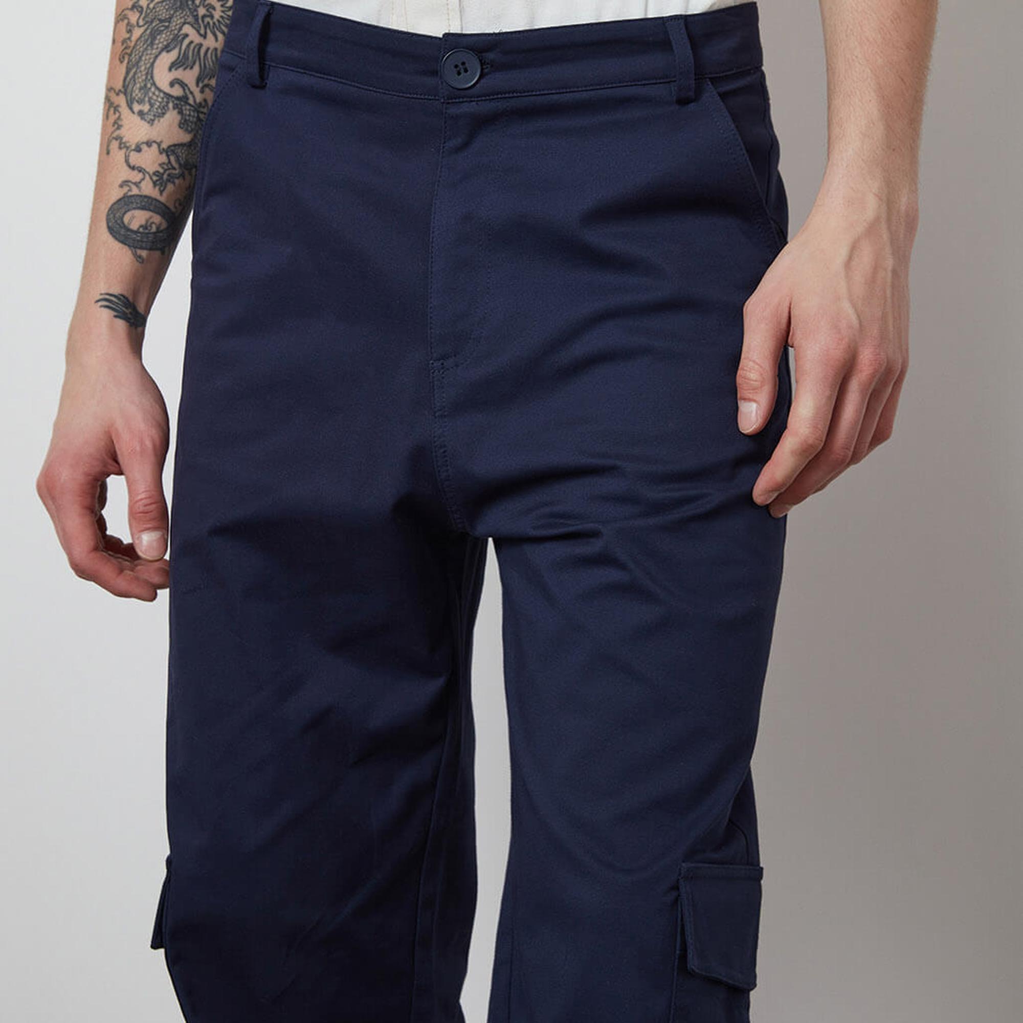 Gabardin Kargo Pantolon