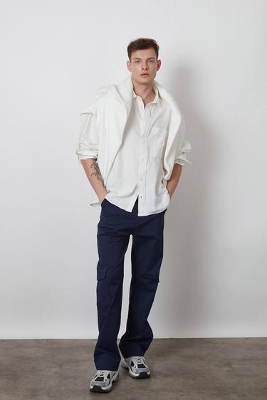  Gabardin Kargo Pantolon