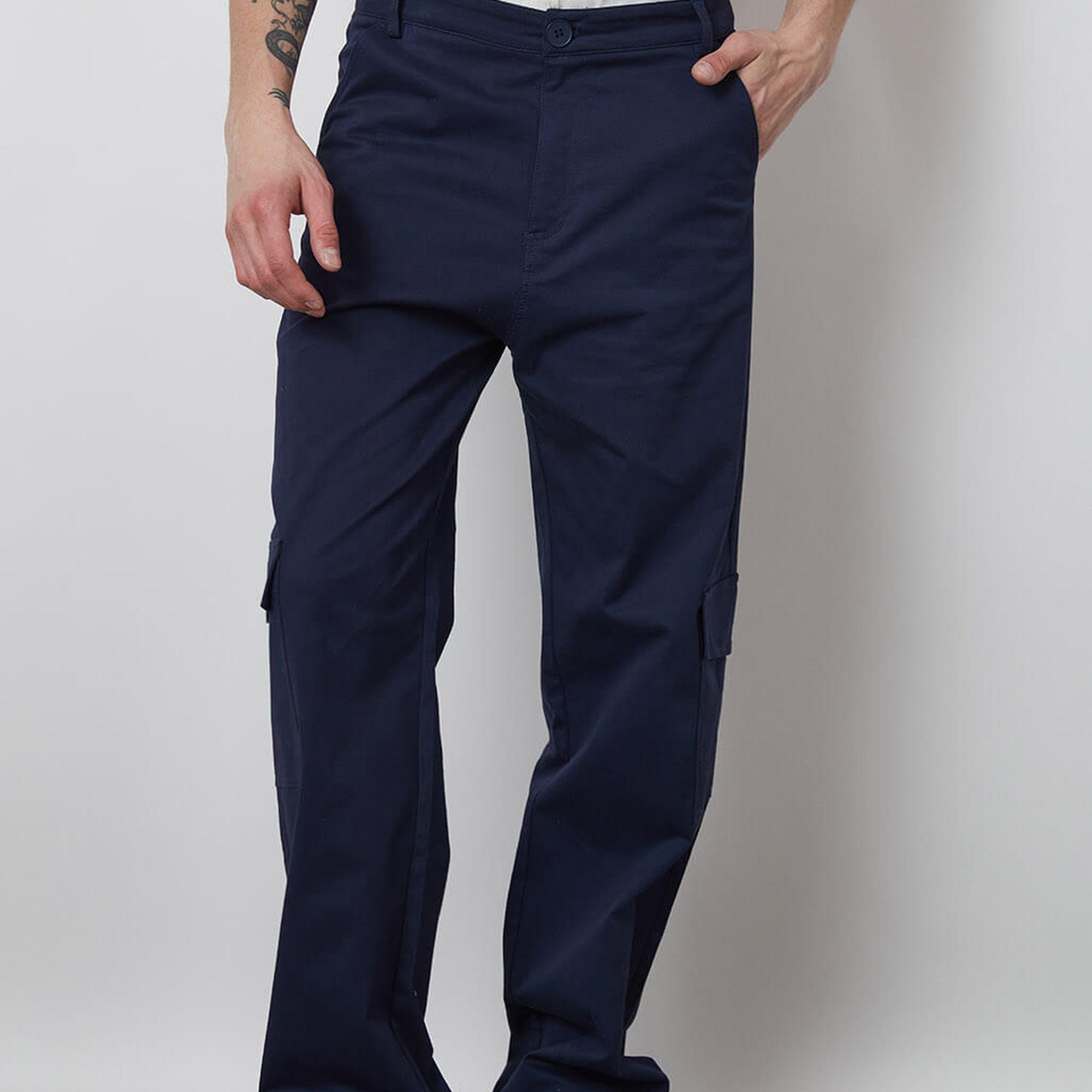 Gabardin Kargo Pantolon