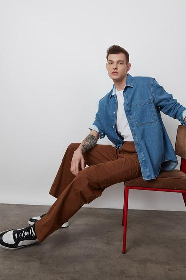  Gabardin Kargo Pantolon