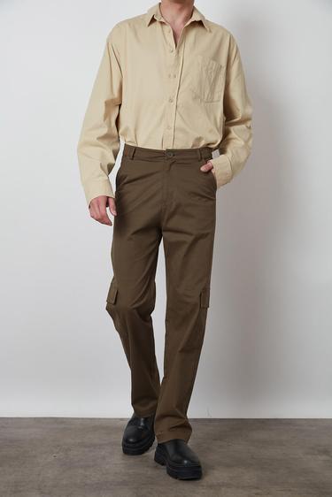  Gabardin Kargo Pantolon