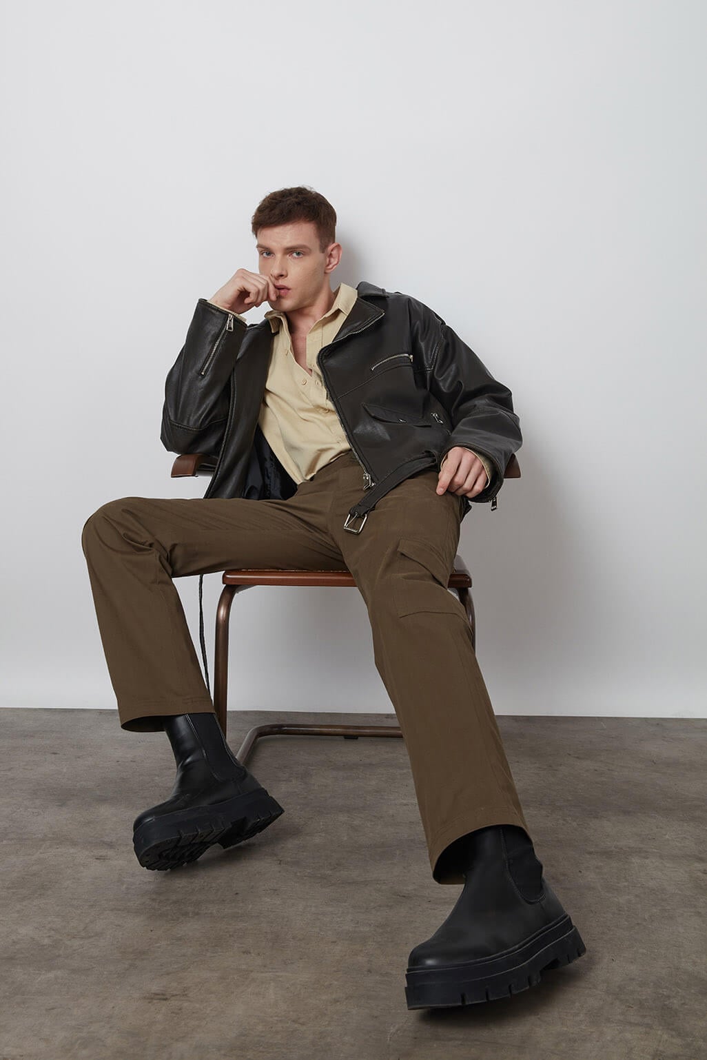  Gabardin Kargo Pantolon