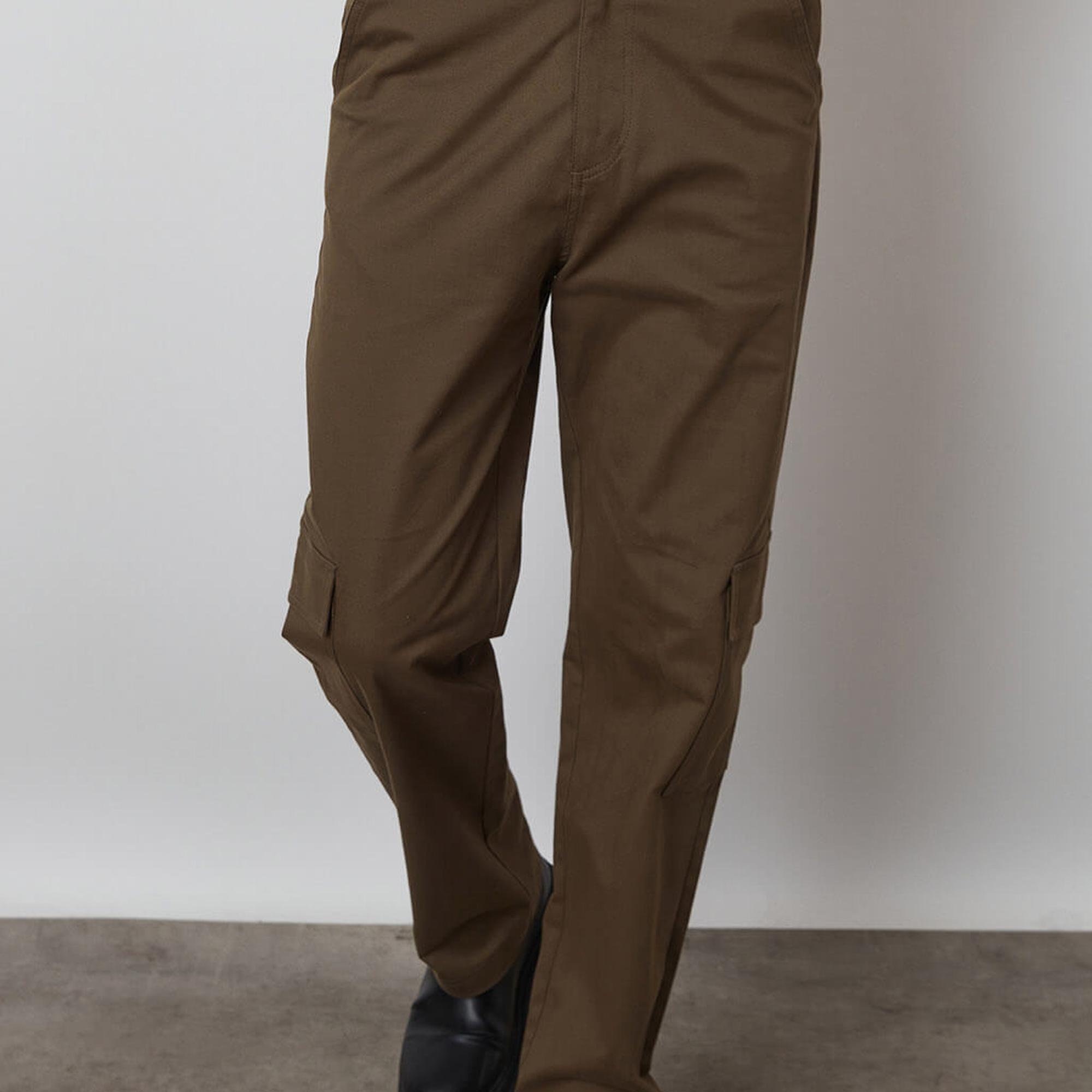 Gabardin Kargo Pantolon