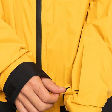 Quiksilver Ultralight Gore-tex Erkek Sarı Snowboard Ceketi