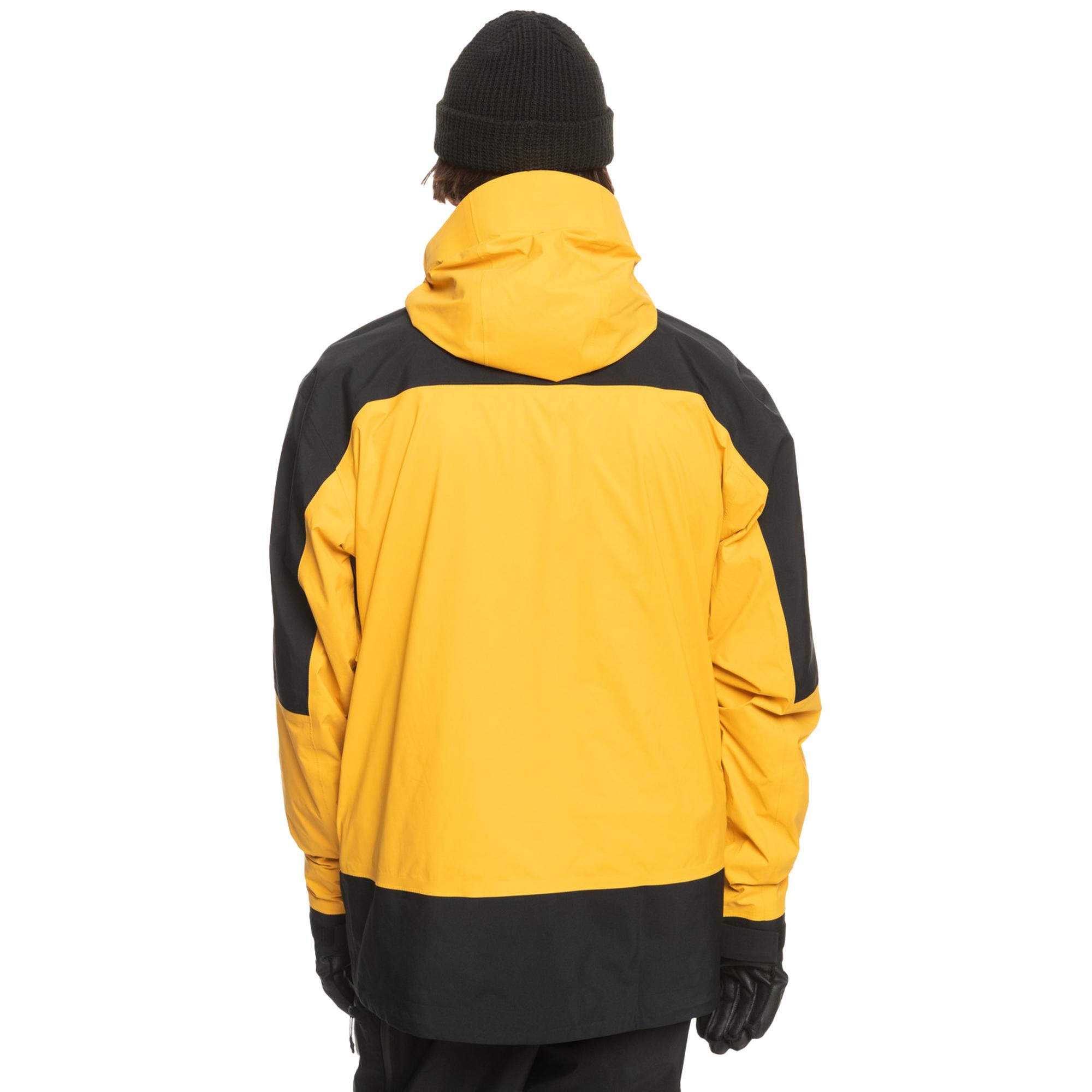 Quiksilver Ultralight Gore-tex Erkek Sarı Snowboard Ceketi