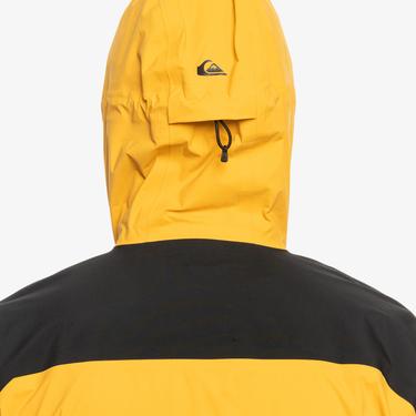  Quiksilver Ultralight Gore-tex Erkek Sarı Snowboard Ceketi