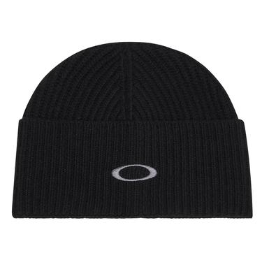  Oakley Ellipse Ribbed Beanie Erkek Siyah Bere
