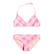 Roxy Kız Çocuk Bikini Flower Plaid Tri Set Pembe