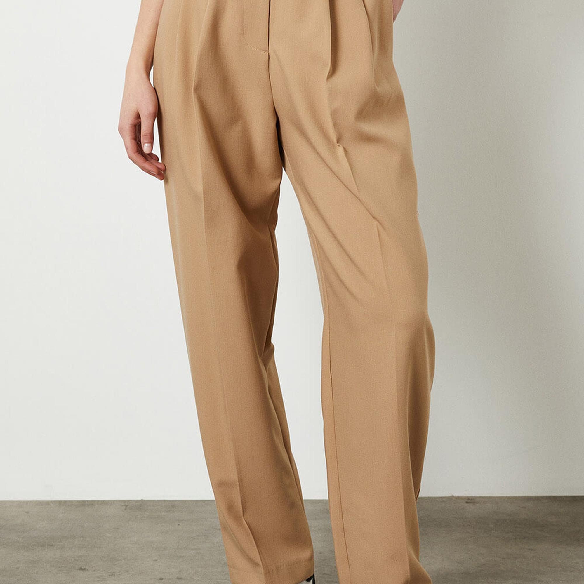 İki Pile Balon Pantolon