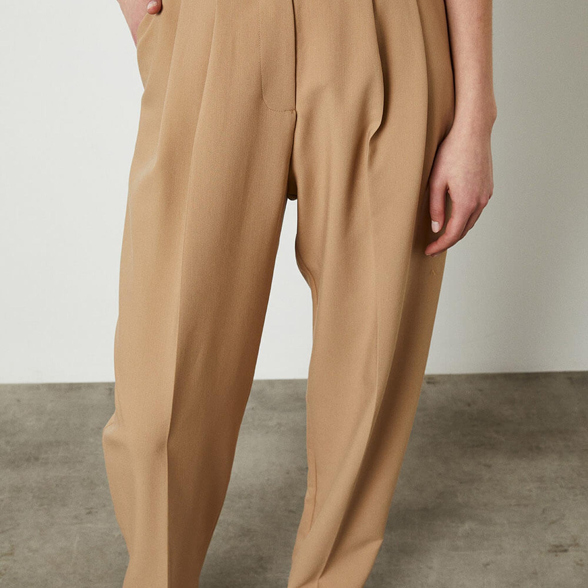 İki Pile Balon Pantolon