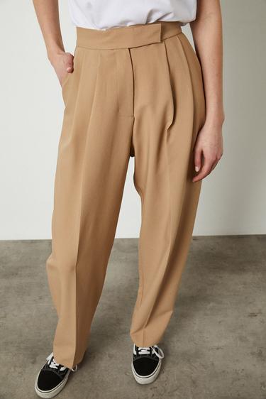  İki Pile Balon Pantolon