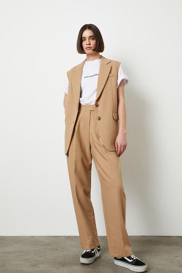  İki Pile Balon Pantolon