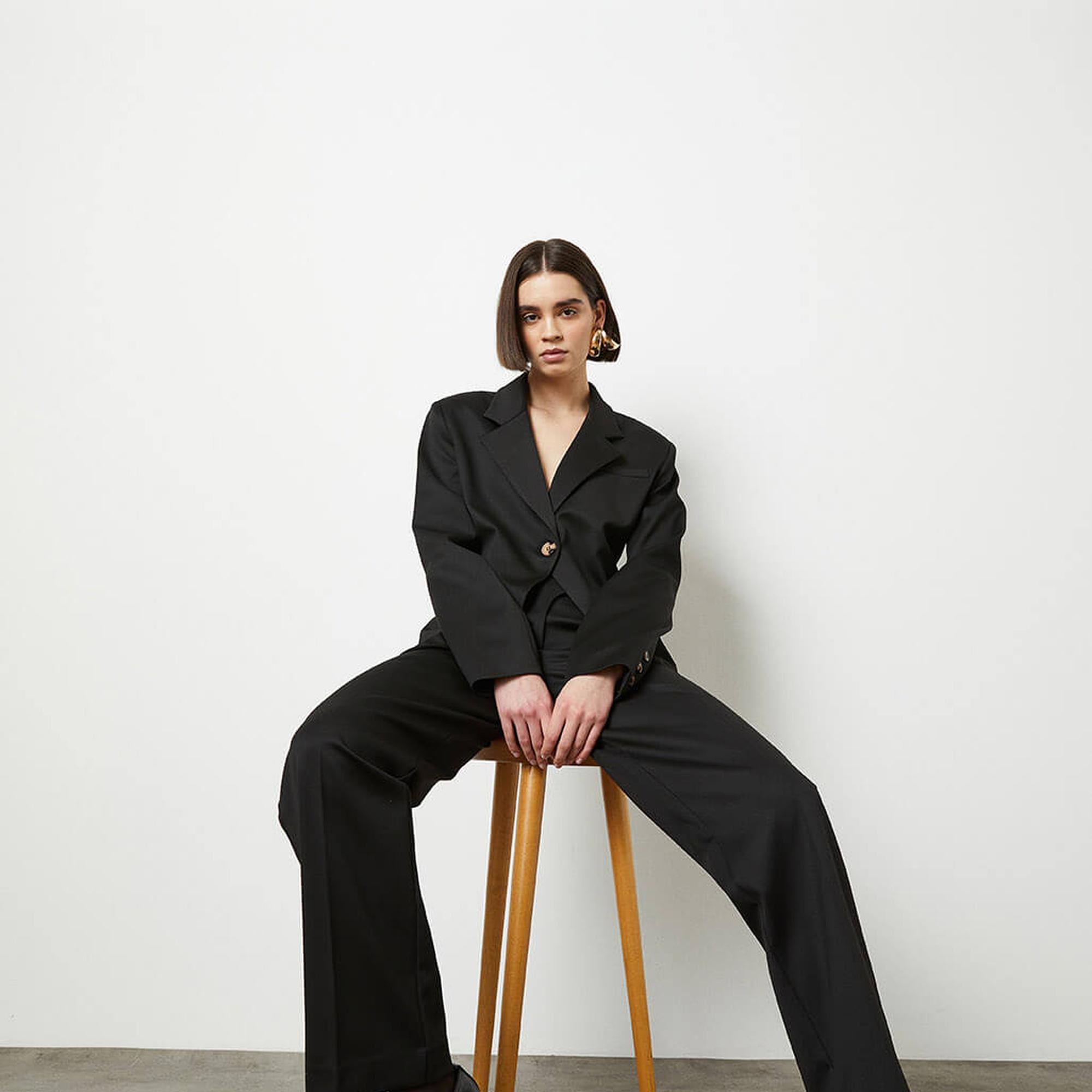 Bel Detaylı Pantolon