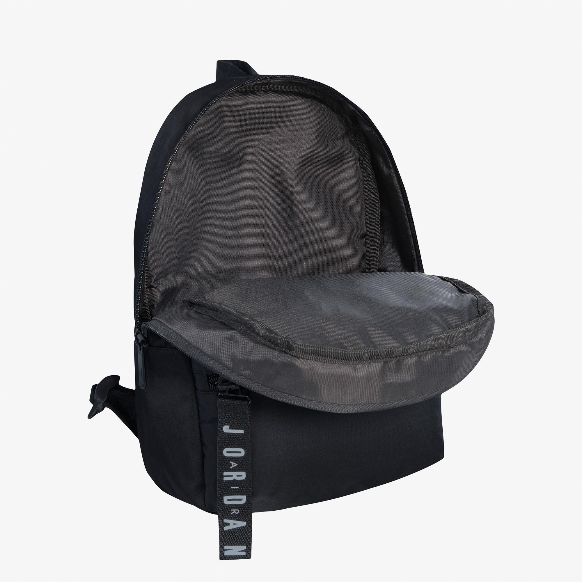 Jordan Jam Crinkle Mini Unisex Siyah Sırt Çantası