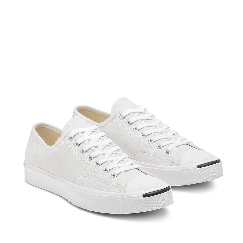 Converse Jack Purcell Canvas Unisex Beyaz Sneaker - Görsel 3