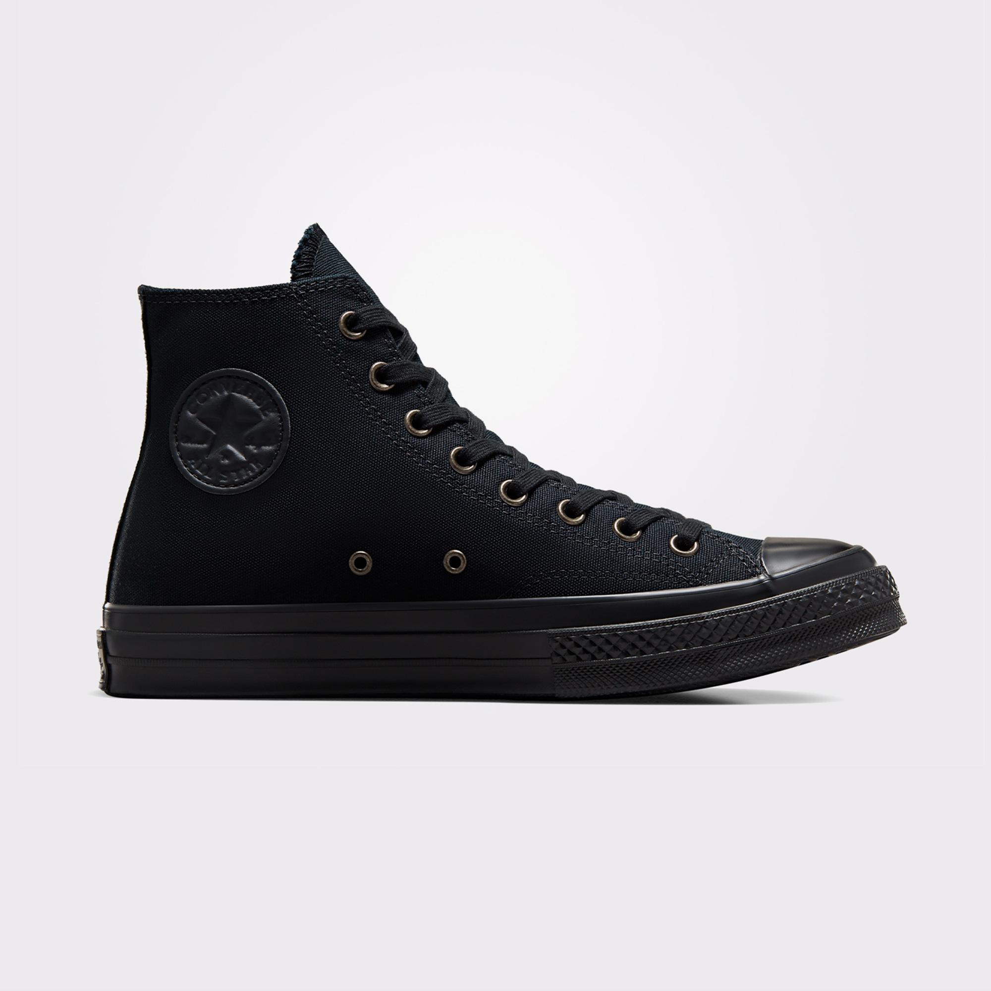 Converse Chuck 70 Vintage Canvas Kadın Siyah Sneaker