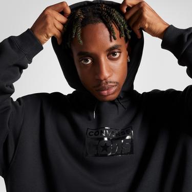  Converse Cons Erkek Siyah Hoodie