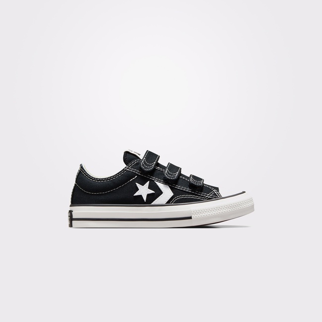  Converse Star Player 76 Easy-On Çocuk Siyah Sneaker