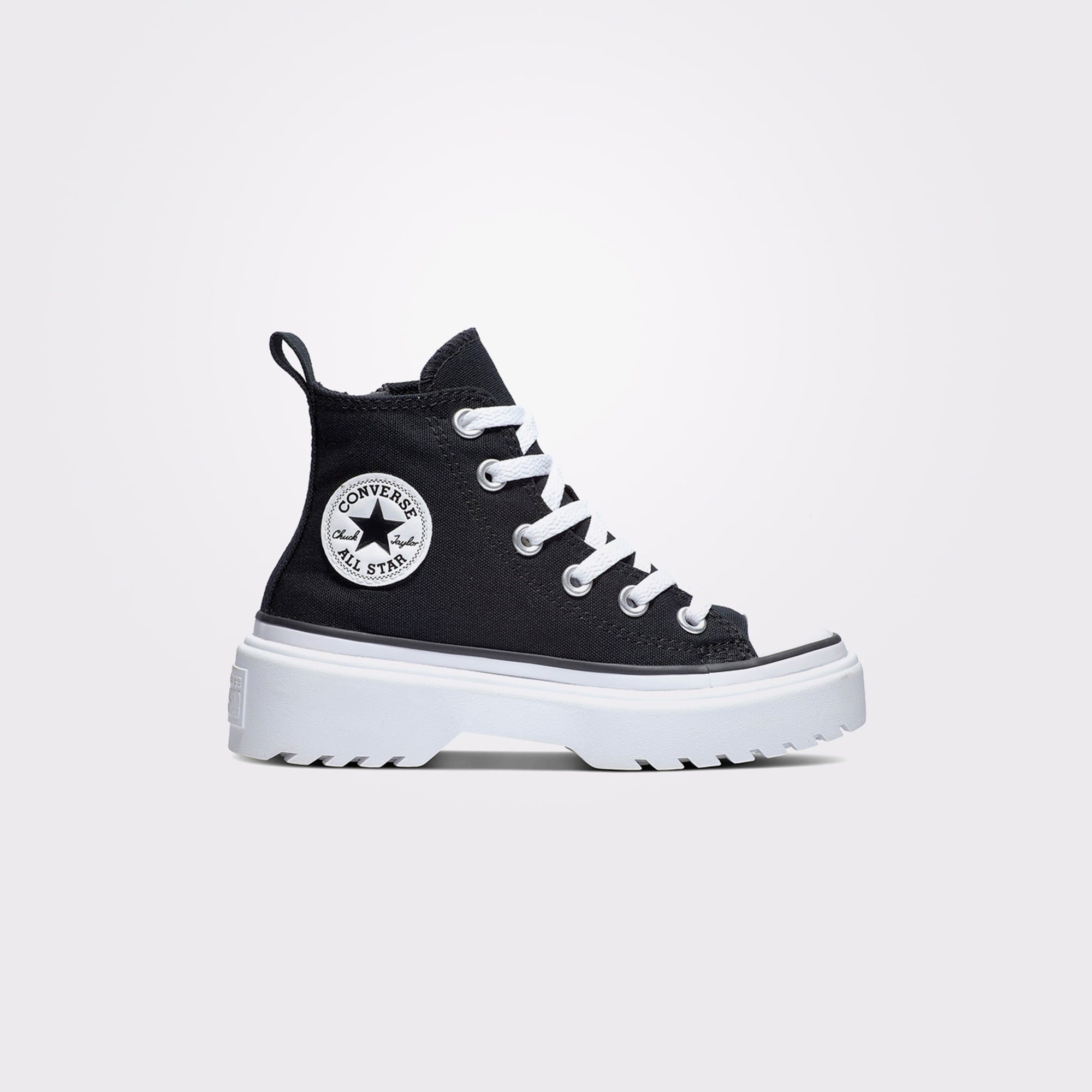 Converse Chuck Taylor All Star Lugged Lift Çocuk Siyah Platform Sneaker